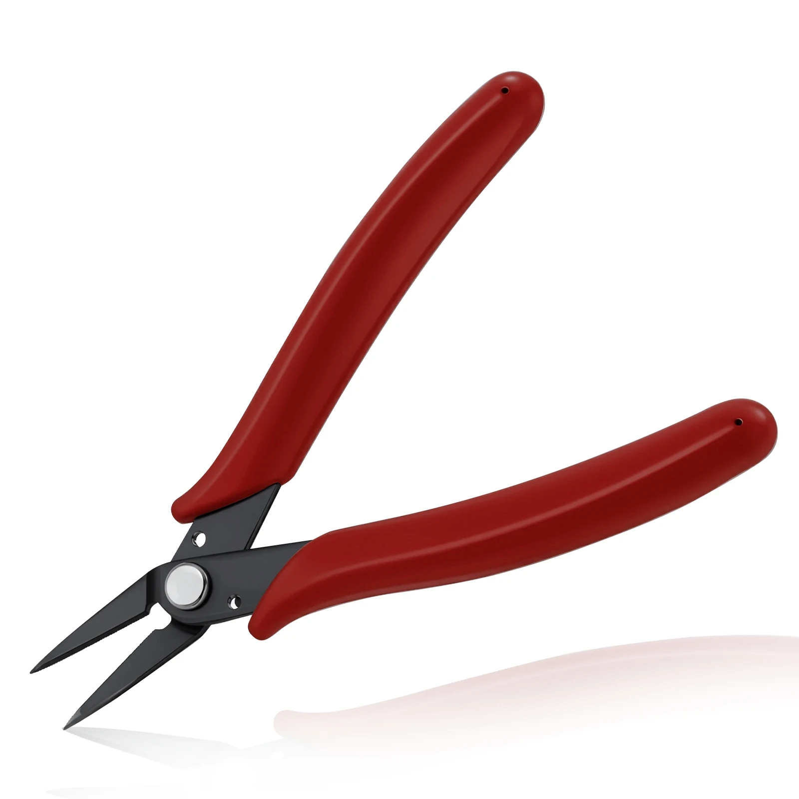 Long Nose Pliers Specialty Pointed Nose Tweezer Nose Pliers 1mm Diameter Tip Mini Needle Flat Smooth Jaw Precision Pliers