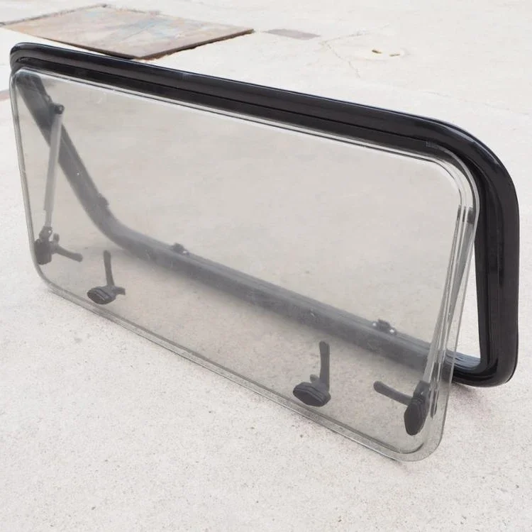 

350*280mm RV Extrapolated Window, Round Corner, Acrylic Window RV & Travel Trailer Emergency Exit Window