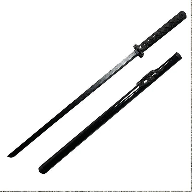 Épée d'entraînement Katana en bambou, 100cm/33,37 pouces, formation avec gaine, modèle de Cosplay, accessoires, périphériques de jeu, affichage, jouets cadeaux pour petit ami