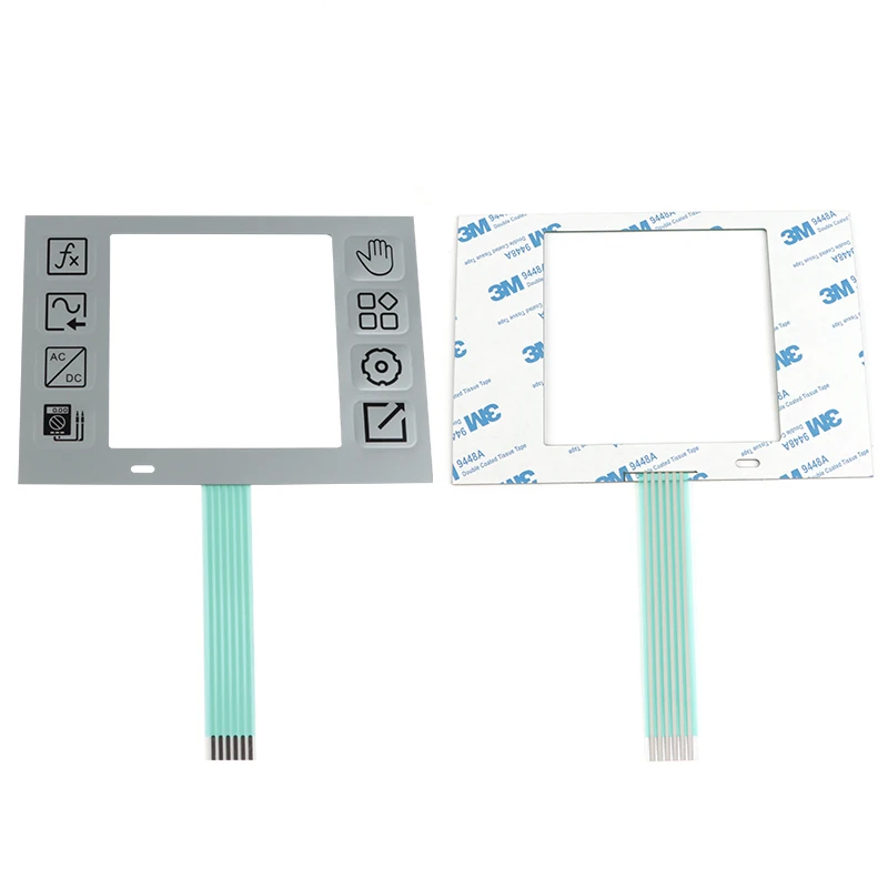 Home Appliance Flexible Membranes Keyboard PET Button Material Embossed Membrane Keys Multi Layer Membrane Switch Pad Customized
