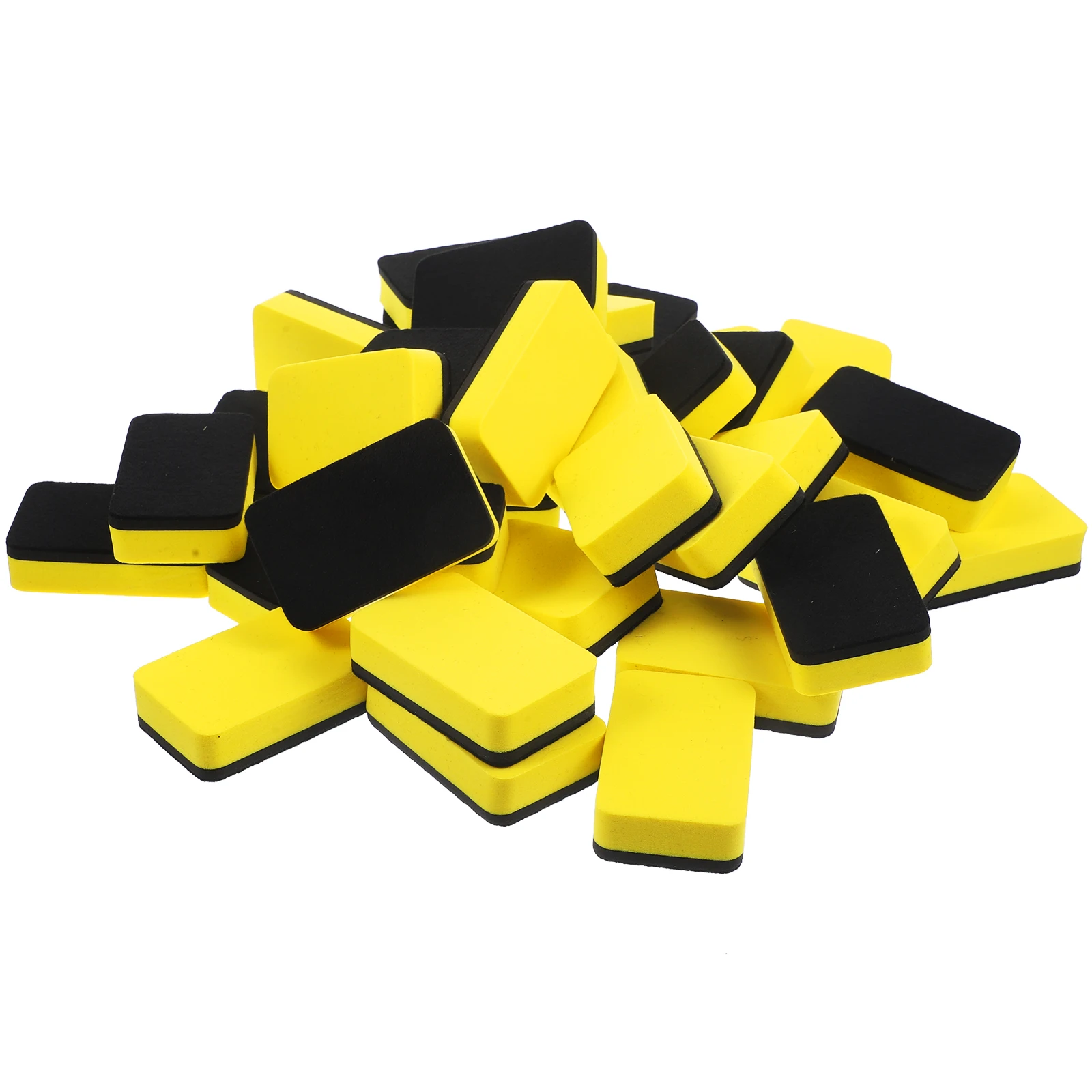 

36 Pcs Blackboard Wiper Portable Chalkboard Eraser Whiteboard Bulk Erasable Felt Cloth Erasers Classroom