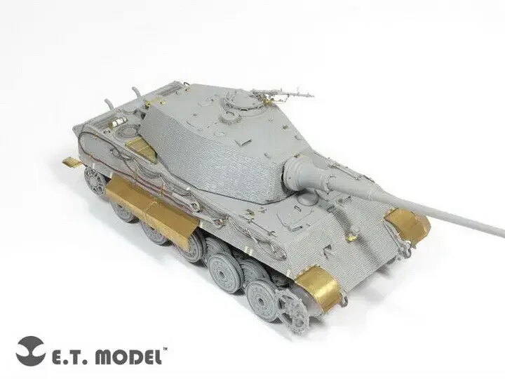 ET Modelo 1/35 E35-102 Segunda Guerra Mundial Alemán KING TIGER (Torre Henschel) Para Kit DRAGON