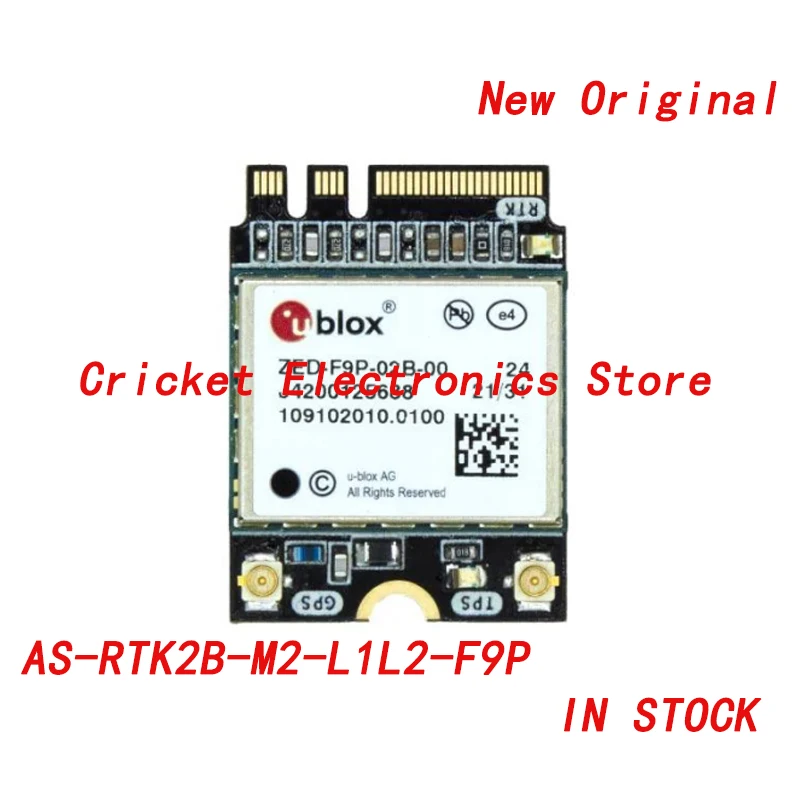 

AS-RTK2B-M2-L1L2-F9P GNSS/GPS development tool simpleRTK2B M.2- Option: ZED-F9P