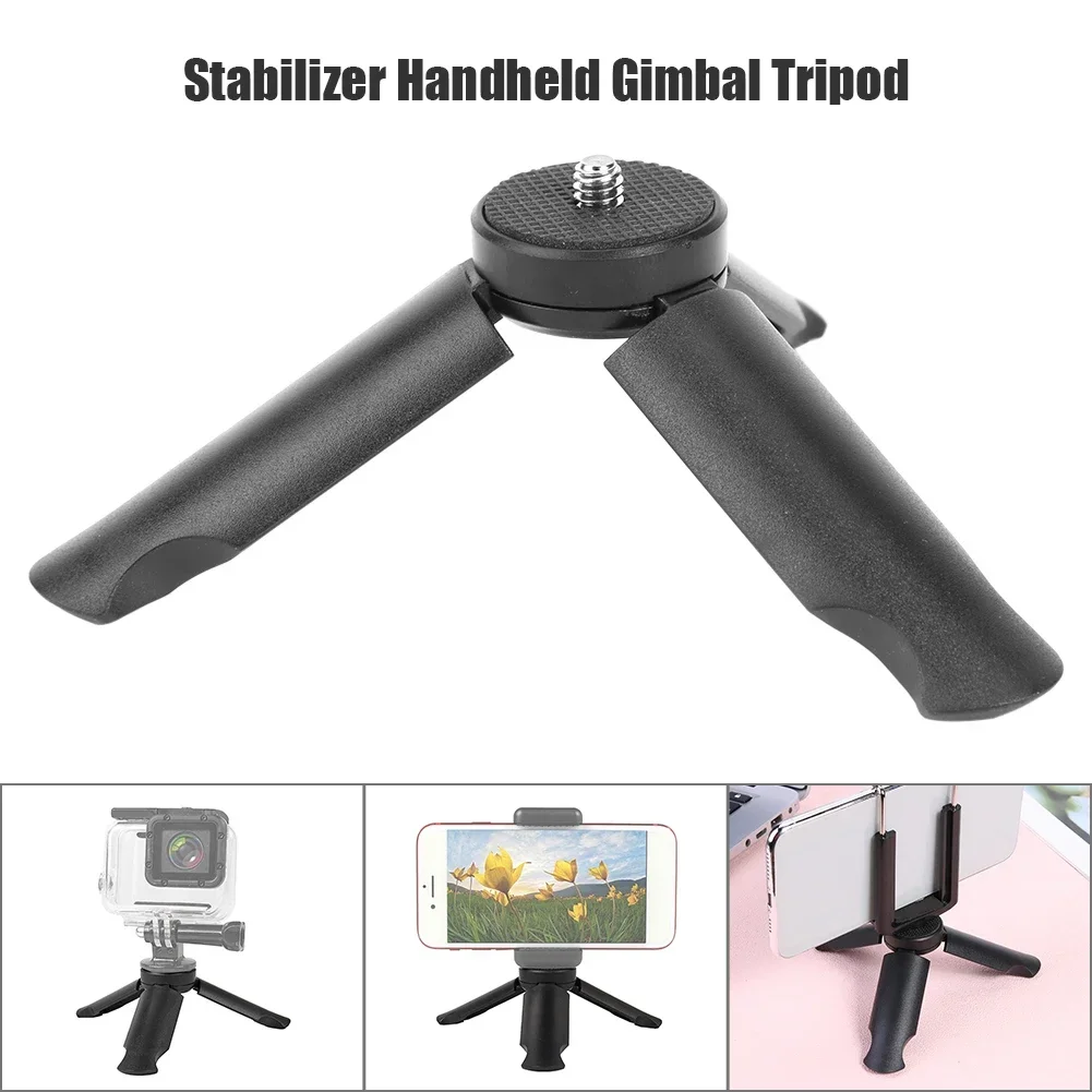 Portable Mini Tripod Stand 1/4 Inch Screw for DJI Pocket 3 4 Camera Phone Gimbal Vlog Shooting Desktop Holder Bracket