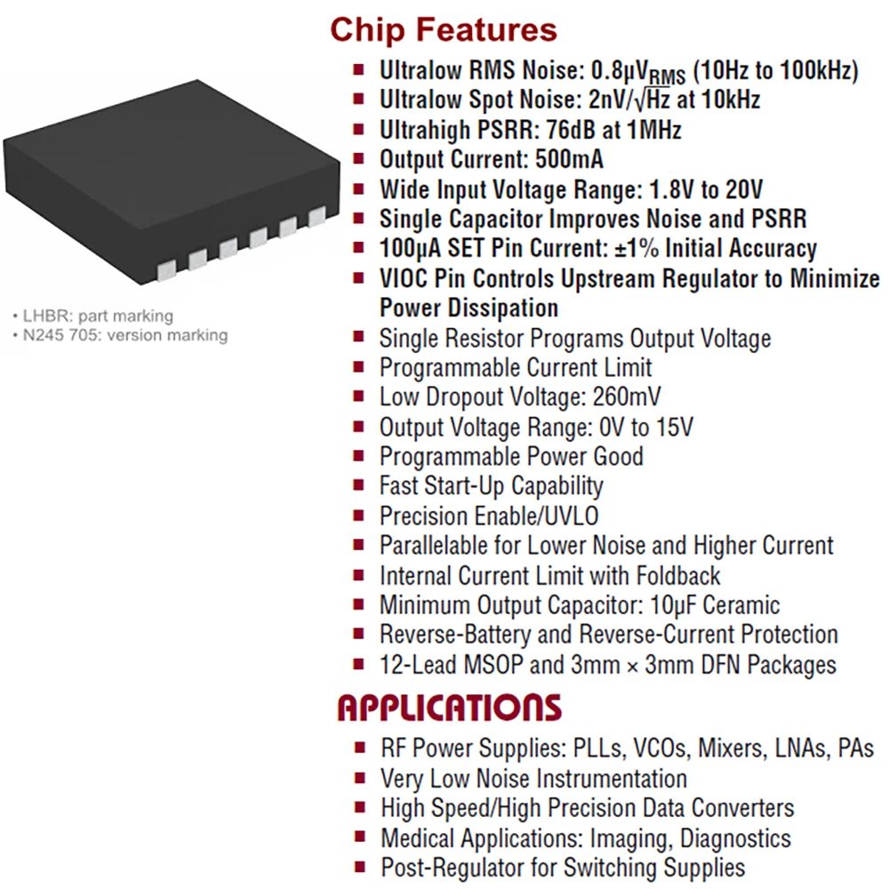 リニア低ノイズオーディオレギュレーター,adc,RF回路,アマチュア無線増幅器,lt3045モジュール,単一電源,3.3v,5v,9v,12v,15v