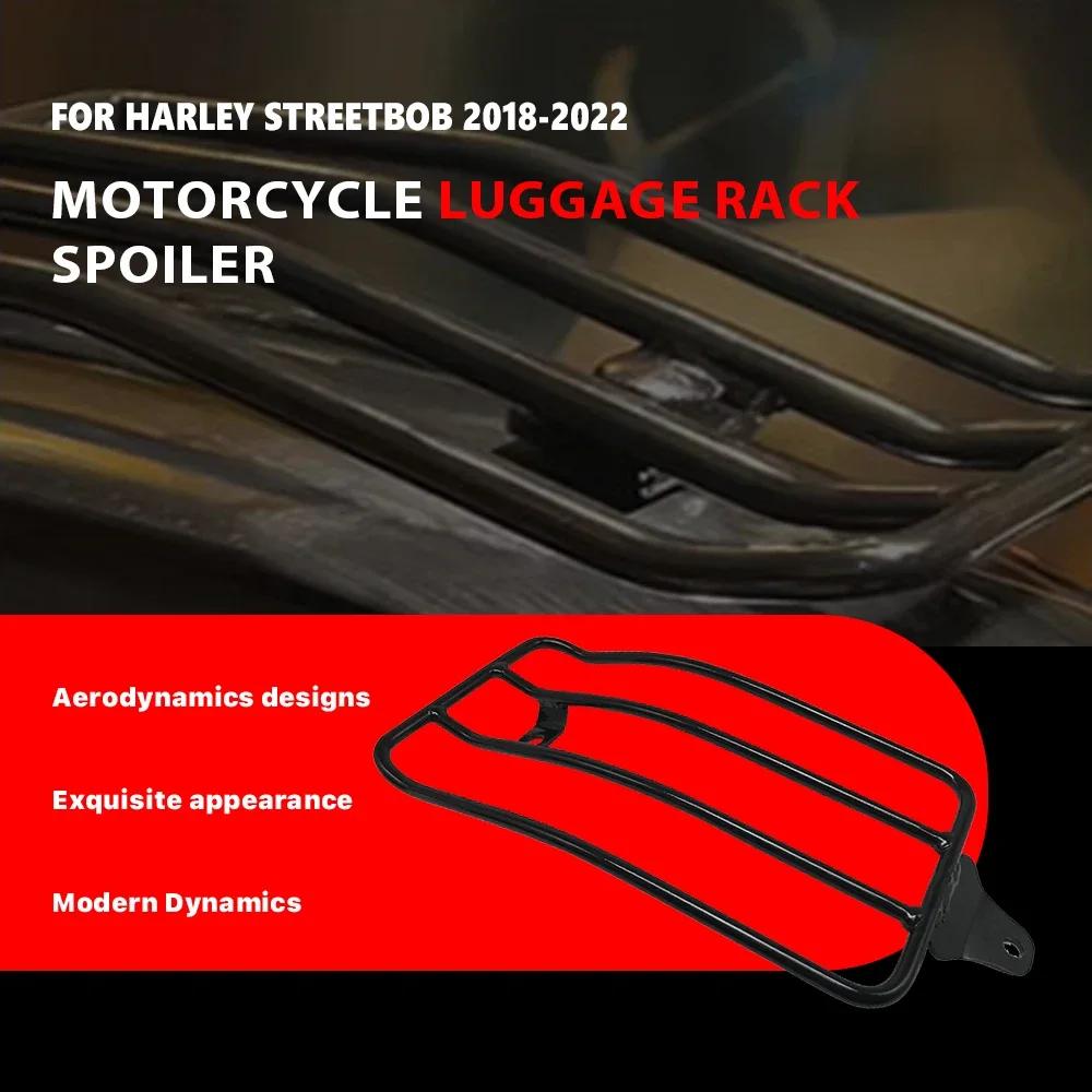 

Motorcycle Rear Luggage Rack, Suitable For Harley STREETBOB 2018-2022 luggage rack Accessories Made Of High-Quality