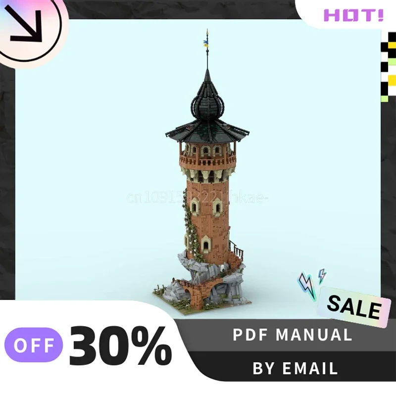 

[10600 шт.] индивидуальный MOC Alchemist Tower, креативный набор строительных блоков, STEM игрушки, комплект строительной модели «сделай сам», подарки на день рождения