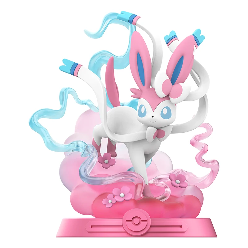 Authentic Pokemon Adventure Game Eevee Second Generation Figurine Pet Pokemon Scenic Display Toy Collectible Trendy Blind Box - view 2