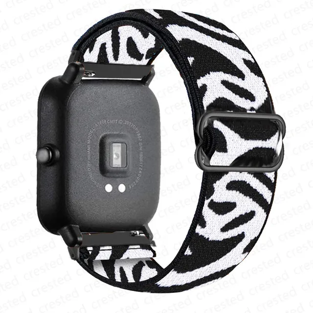 20mm/22mm Band für Amazfit GTS 4/2/GTS2 Mini/GTR/4/3/Pro/GTR2 Nylon-Elastik-Uhrenarmband Amazfit Bip 6 5/Active 2/Helio Armband