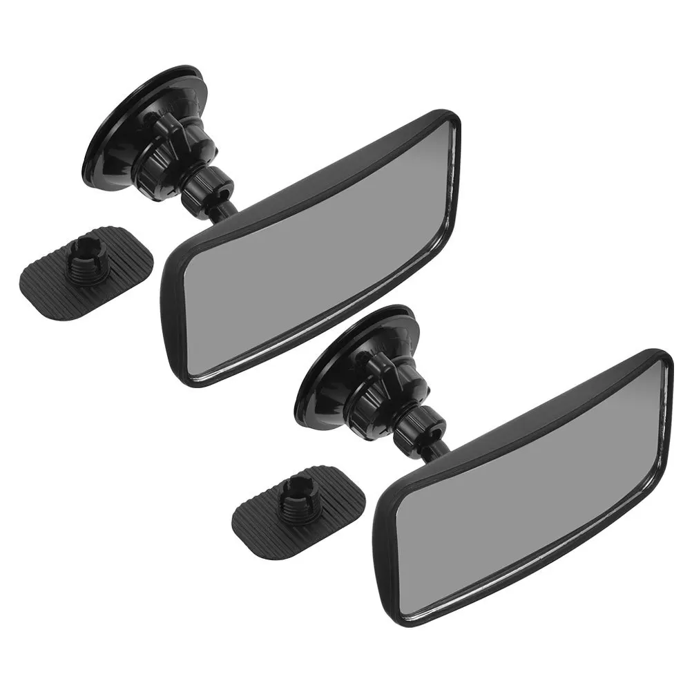 2 قطعة مرآة سلامة الطفل للسيارة الخلفية التي تواجه 360 درجة دوران شفط كأس الداخلية الرؤية الخلفية الرضع مرآة كبيرة رؤية واضحة