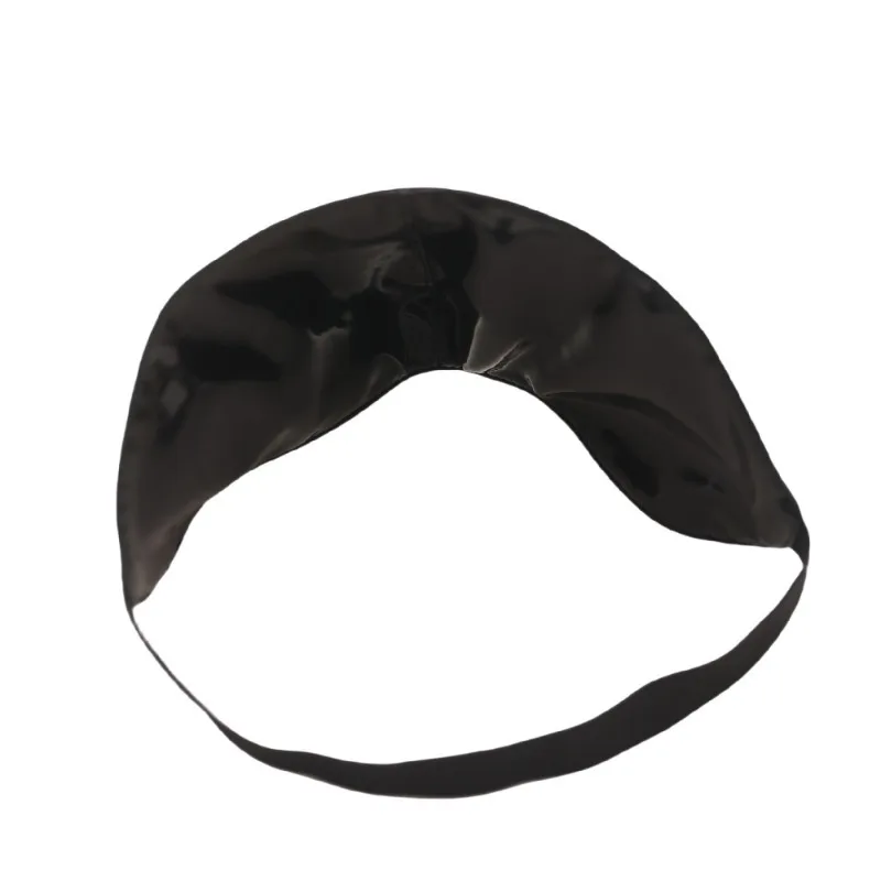 Maschera per Occhi in Pelle con Specchio Bifacciale, Design Liscio, Accessorio Moda per Outfit, Oggetto Decorativo Intimo per Feste e Cosplay
