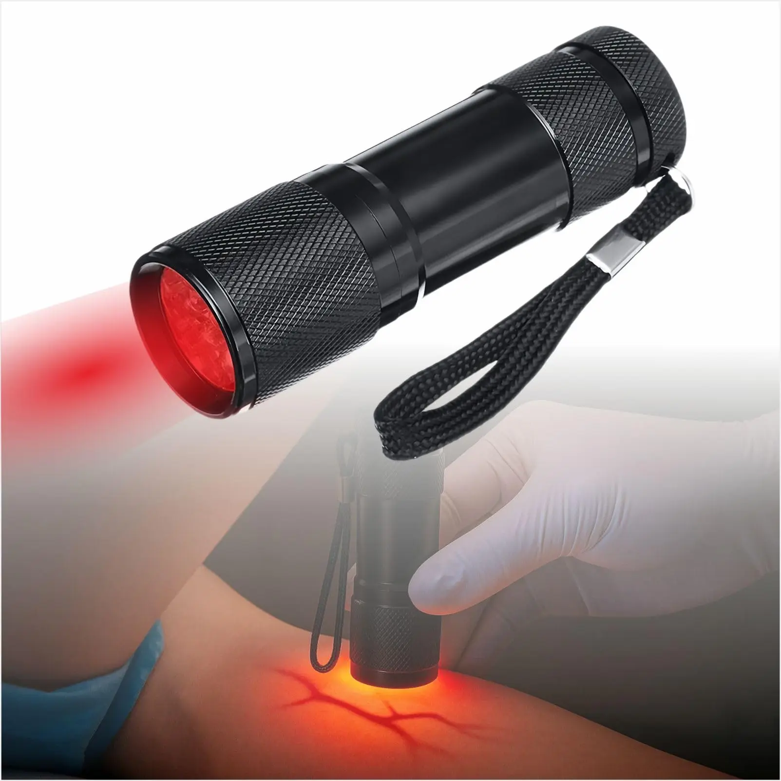 LED Aderzoeker Medische Infrarood Aderzoeker Machine Verpleegkundige Injectie Helper 2 in 1 Handheld Ader Viewer USB Bloedvat Lamp