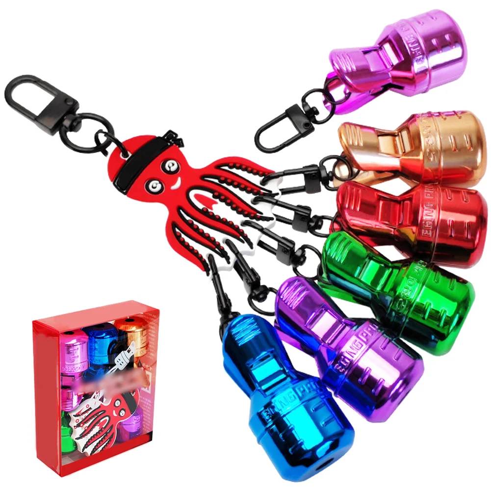 

Electroplating Squid Jig Bait Protector Kit Webfoot Octopus Egi Hooks Cover Cuttlefish Umbrella Lure Cap Sea Equipment