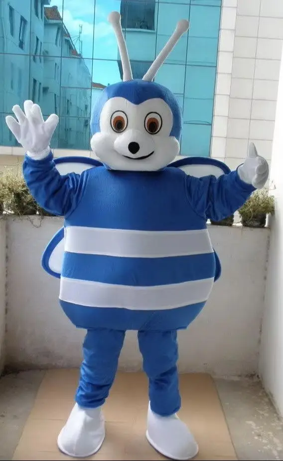 

New Adult Best Sale Lovely Bee Animal Cartoon Mascot Costume Christmas Fancy Dress Halloween Mascot Costume