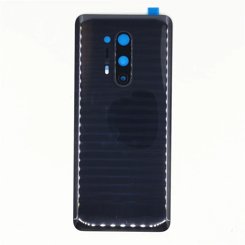 Back Glass Cover For OnePlus 8 Pro Back Door Replacement Battery Case, Rear Housing Cover With Camera Lens