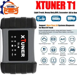 XTUNER T1 Truck Diagnostic Tool Heavy Duty Bus Excavator Truck OBD2 Diagnostic Scanner