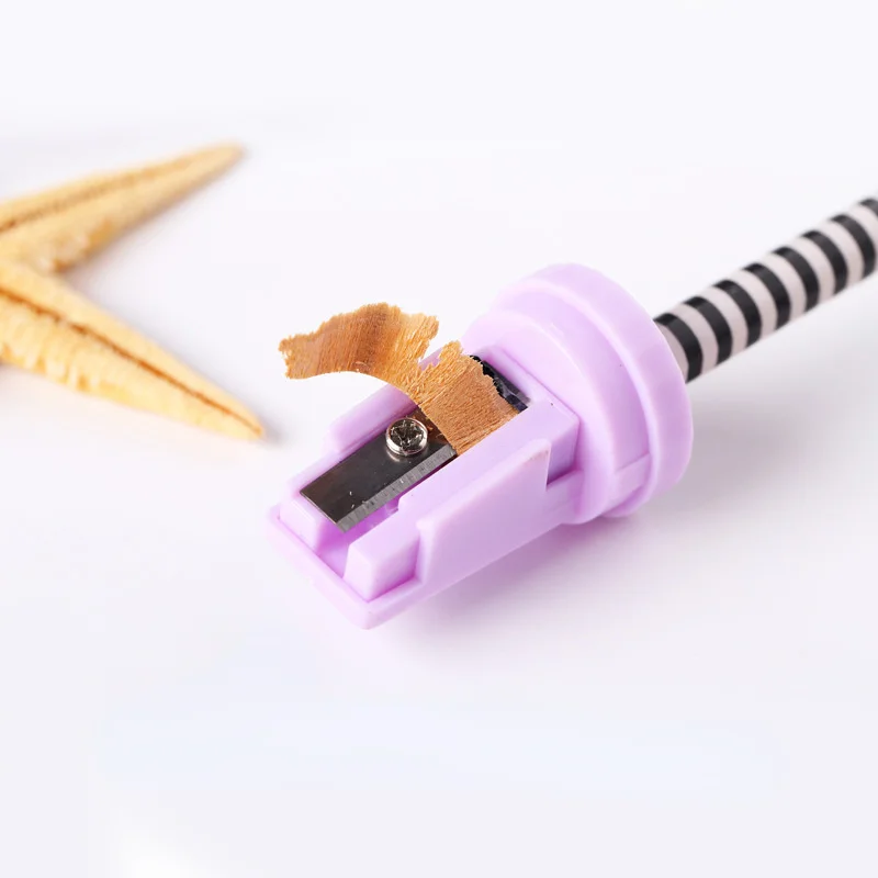 Candy Color Pencil Sharpener with 4 Units Kawaii Erasers Pencil Sharpeners for Girls Gifts Back To School Supplies Cute