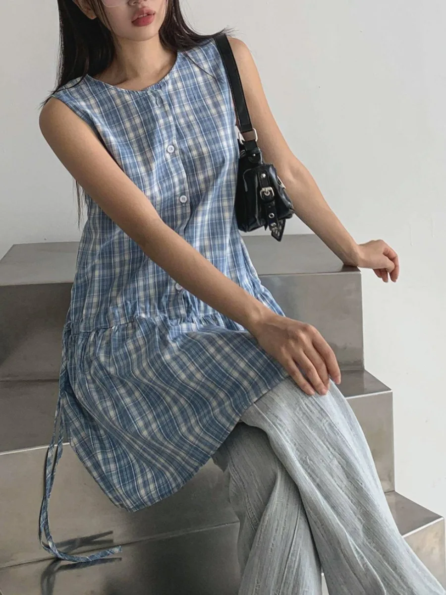 Retro Plaid Sa Vest… - image