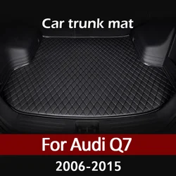 Car Trunk Mat For Audi Q7 4L 7-Seat 2006-2015 07 08 09 10 11 12 13 14 Custom Car Accessories Auto Interior Decoration