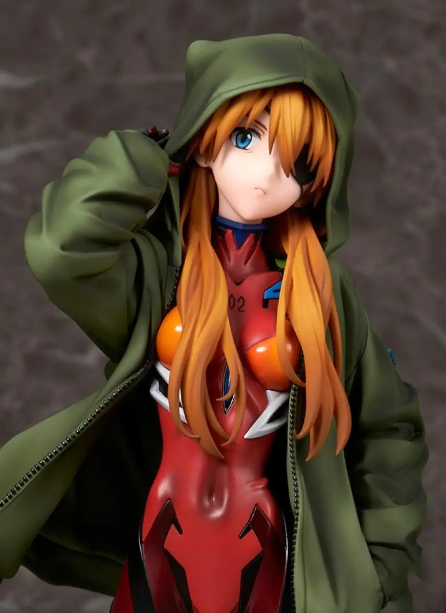 Hot Sale In Stock Alter Evagelion New Theatrical Edition Parka Ver Asuka Shikinami Langley Figure Anime Model Gift