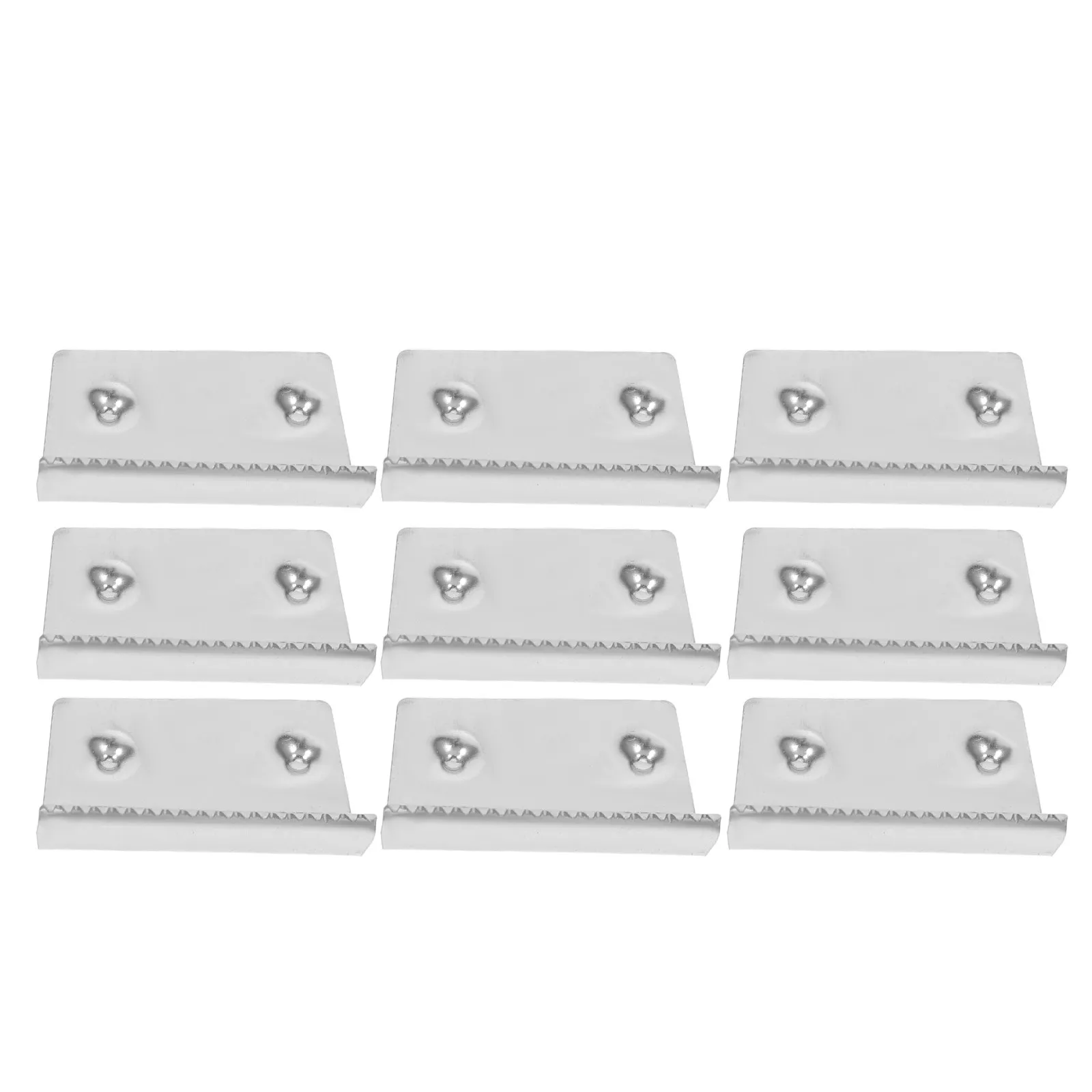 12Pcs 30mm Metal Tape Dispenser Blades – Sharp, Easy-Install Replacement Blades for Desktop Adhesive Tape Dispensers
