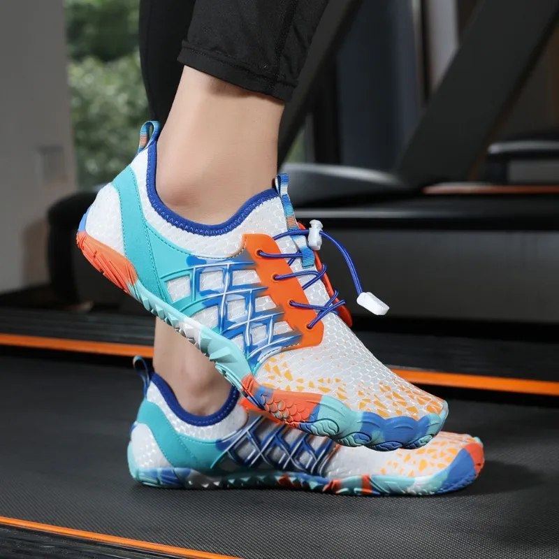 HKDQ Scarpe da acqua per coppie Scarpe da acqua a piedi nudi per immersioni in spiaggia Festa in piscina Scarpe da ginnastica multifunzione estive traspiranti antiscivolo rosa