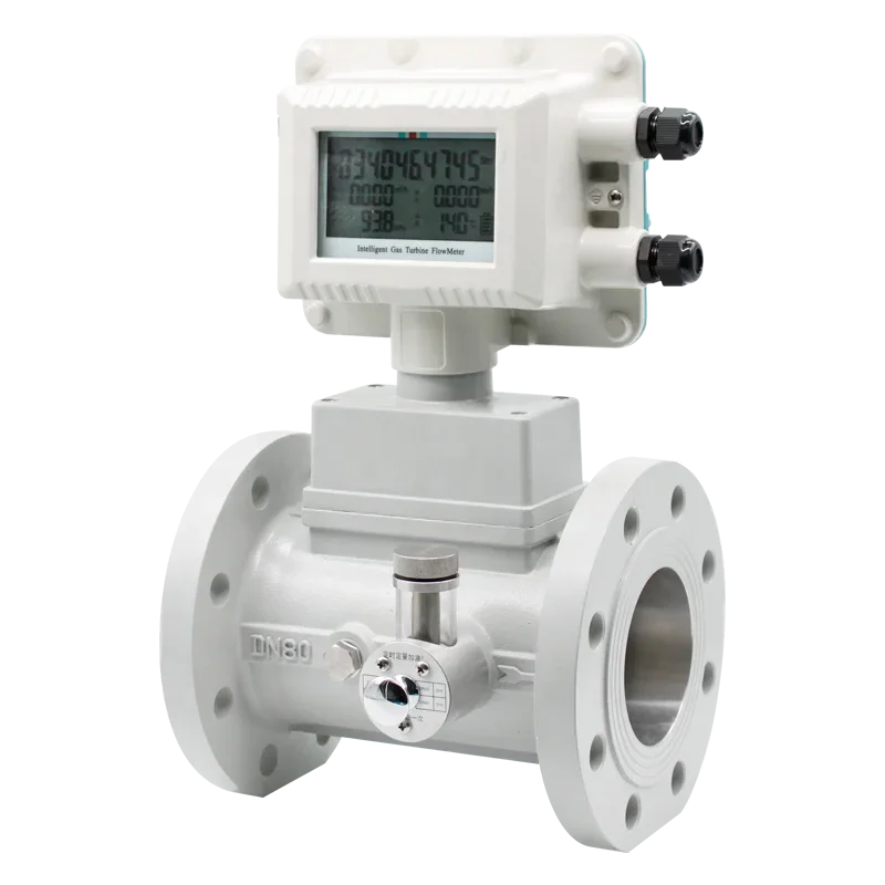 Natural Lpg  Turbine Air Flow Meter Sincerity Proper Price Outstanding Quality 1% Accuracy