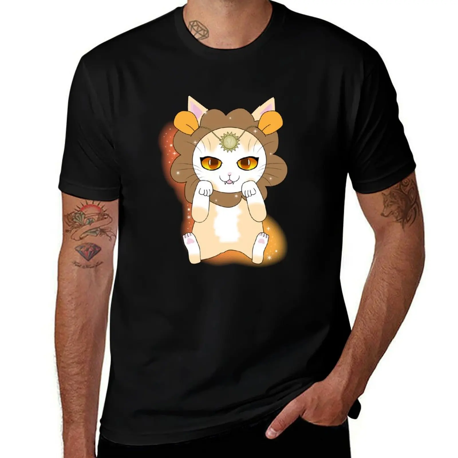 

Zodiac Astrology Horoscope Star Sign Cat - Leo T-Shirt funny costumes custom shirt t shirt men 100℅ cotton