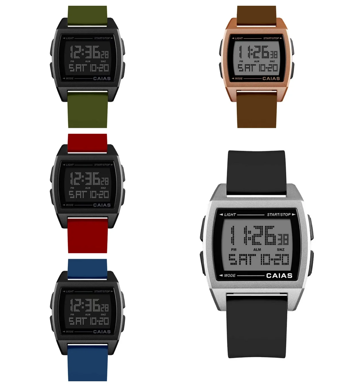 العنصر الساعات الإلكترونية يقدم لك موقفًا نحو حياة فعالة. إنهم مناسبة لك وأنا وها.