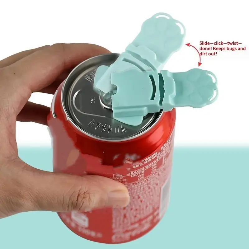 Can Opener 5/6Pcs Cute Macaron Colored Reusable Portable Bottle Remover for Home Gift Kitchen Camping