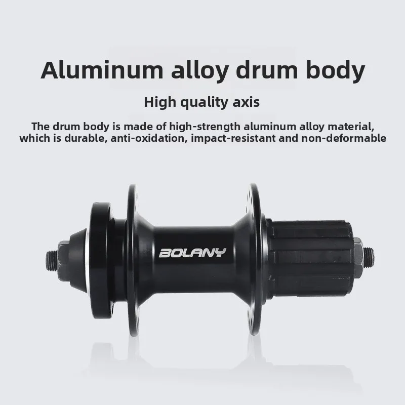 

ApplicableBOLANYMountain Bike Bearing Hub2Bearing Disc Brake Quick Release32Hole8/9/10/11/12Speed Hub