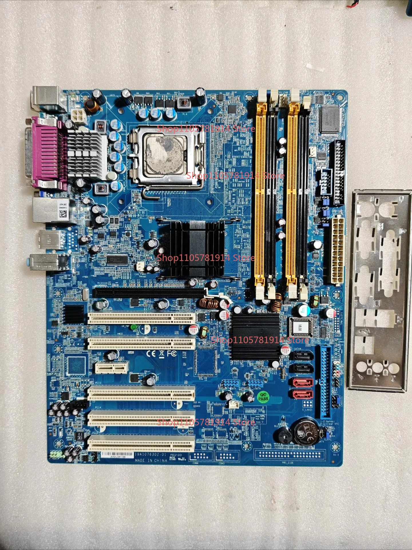 For Advantech AIMB-763 IPC Main Board, Model AIMB-763 Rev. A2, Support DDR2 Memory