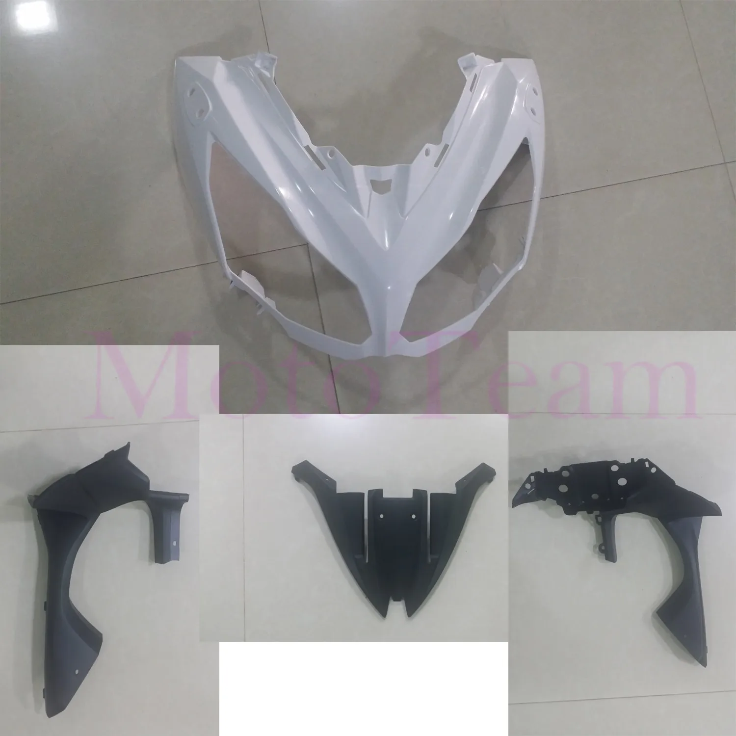 For Kawasaki Ninja 650 ER6F EX650 EX650F EX650E EX650A ER-6F 2012 2013 2014 2015 2016 Head Front Upper Nose Injection Fairing