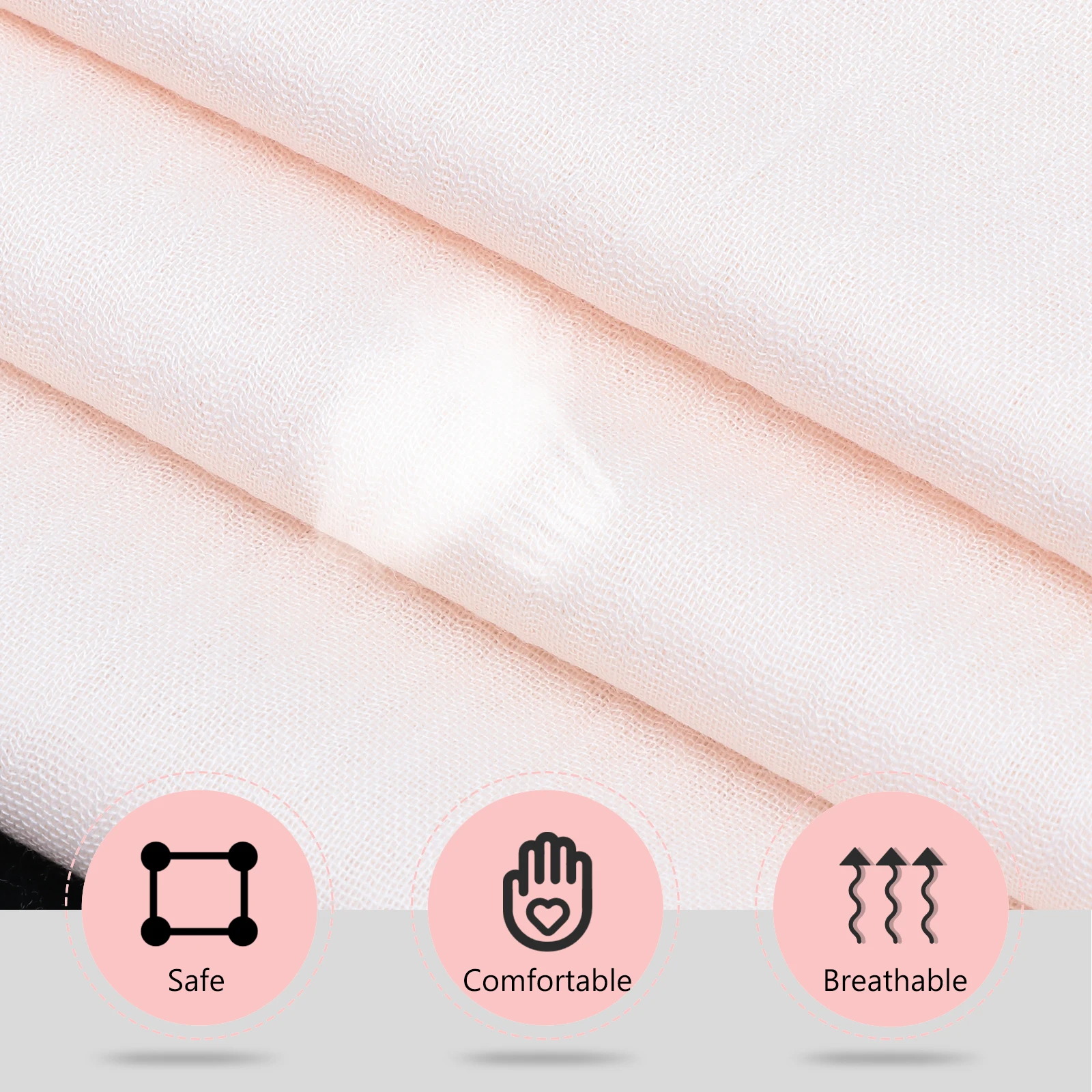 

1pc Cotton Linen 100x180cm Pure Color Breathable Quick Dry Sun Block Shawl Sun Block Beach Vacation Pool Party Summer Scarf