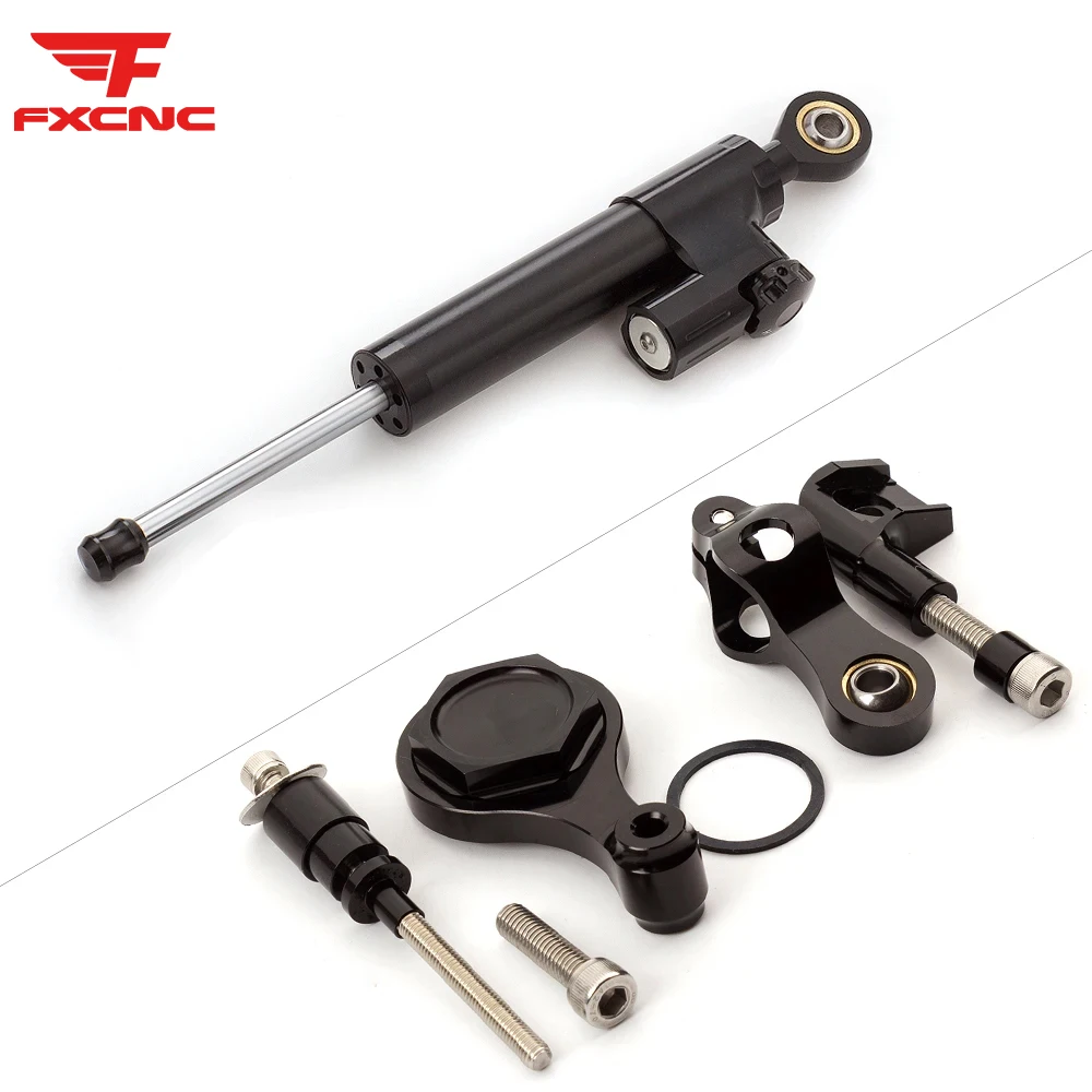 

For YAMAHA YZF R1 2002-2018 CNC Aluminum Motorcycle Steering Damper Stabilizer Bracket Mounting Support Kit Holder