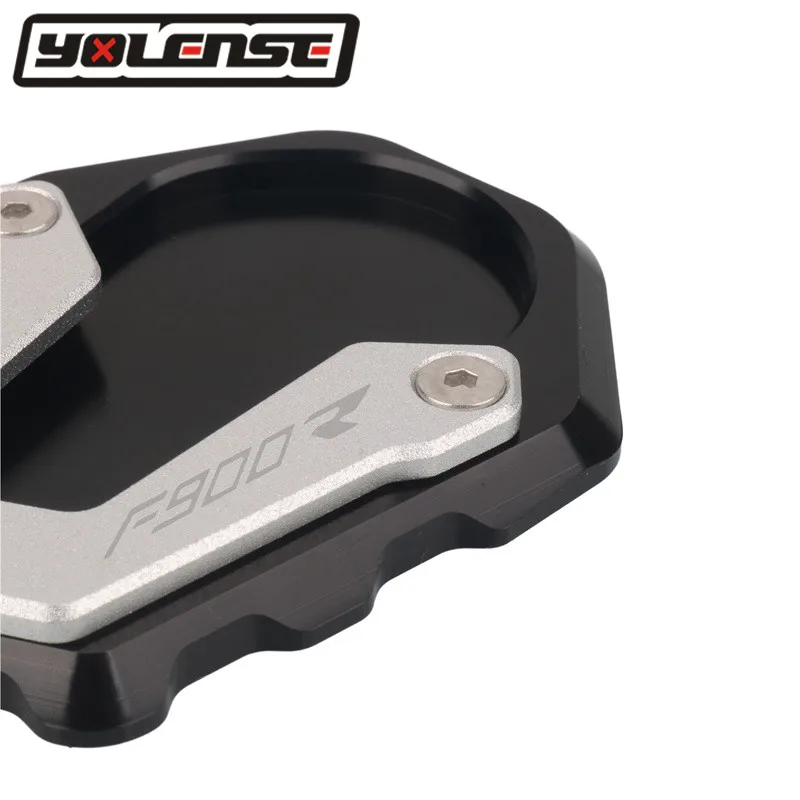For BMW F900R F900XR F900 R F900 XR 2020-2022 Motorcycle Kickstand Foot Side Extension Pad Support Plate Enlarge Stand