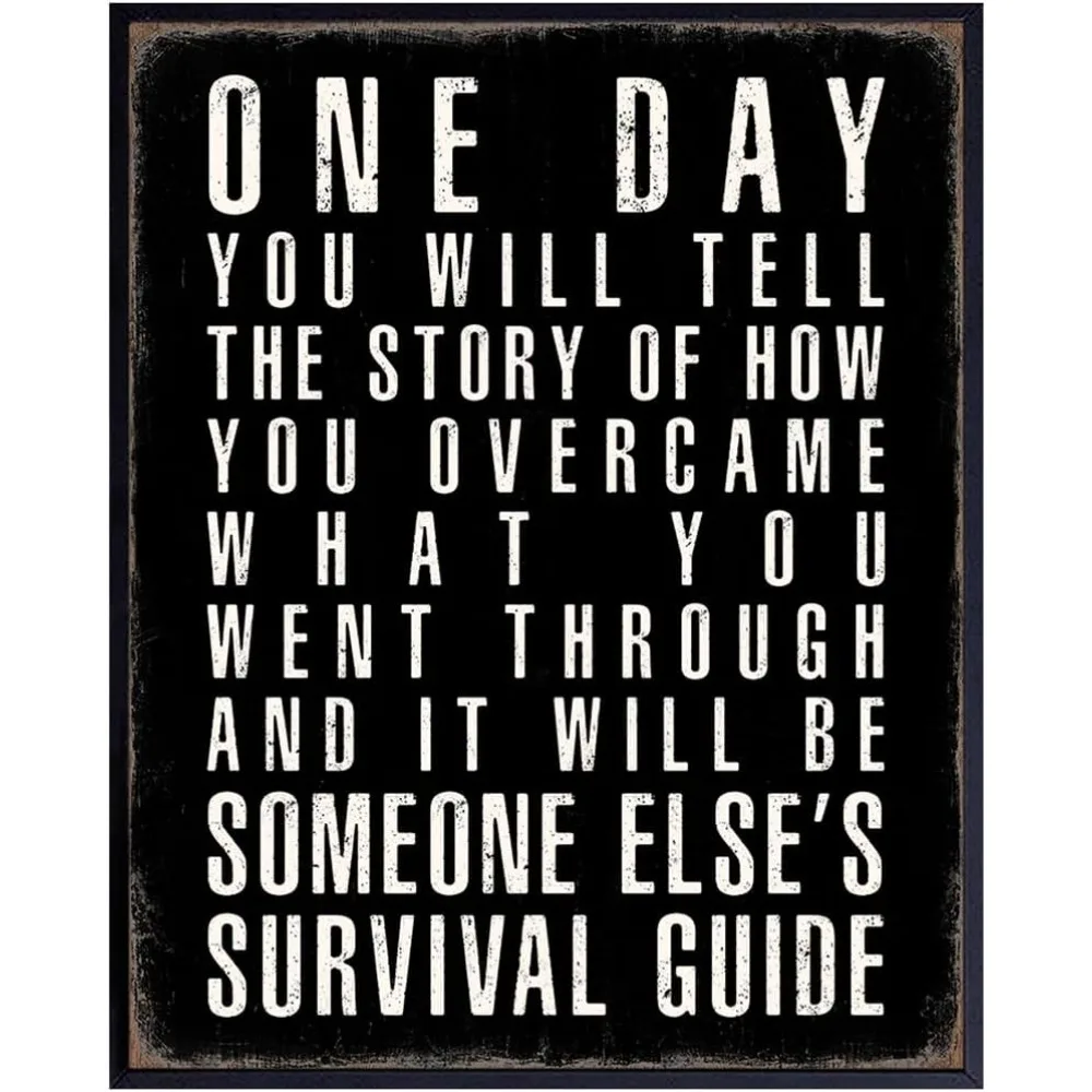 

Black Office Decor Inspirational Quotes - Positive Quotes Posters for Men - Home Office Success Wall Art - executive Motivationa