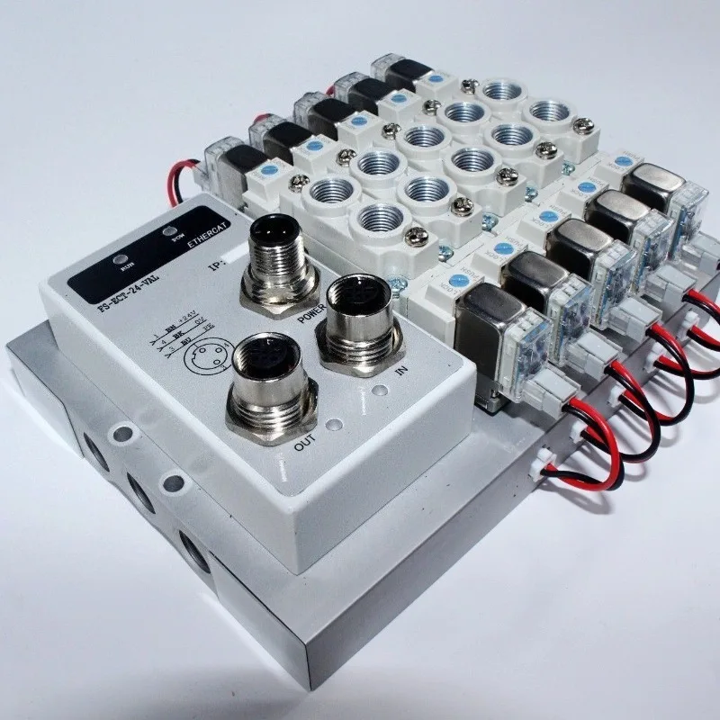 Bus valve island ETHERCAT/16 position, 4V110 with matching valve