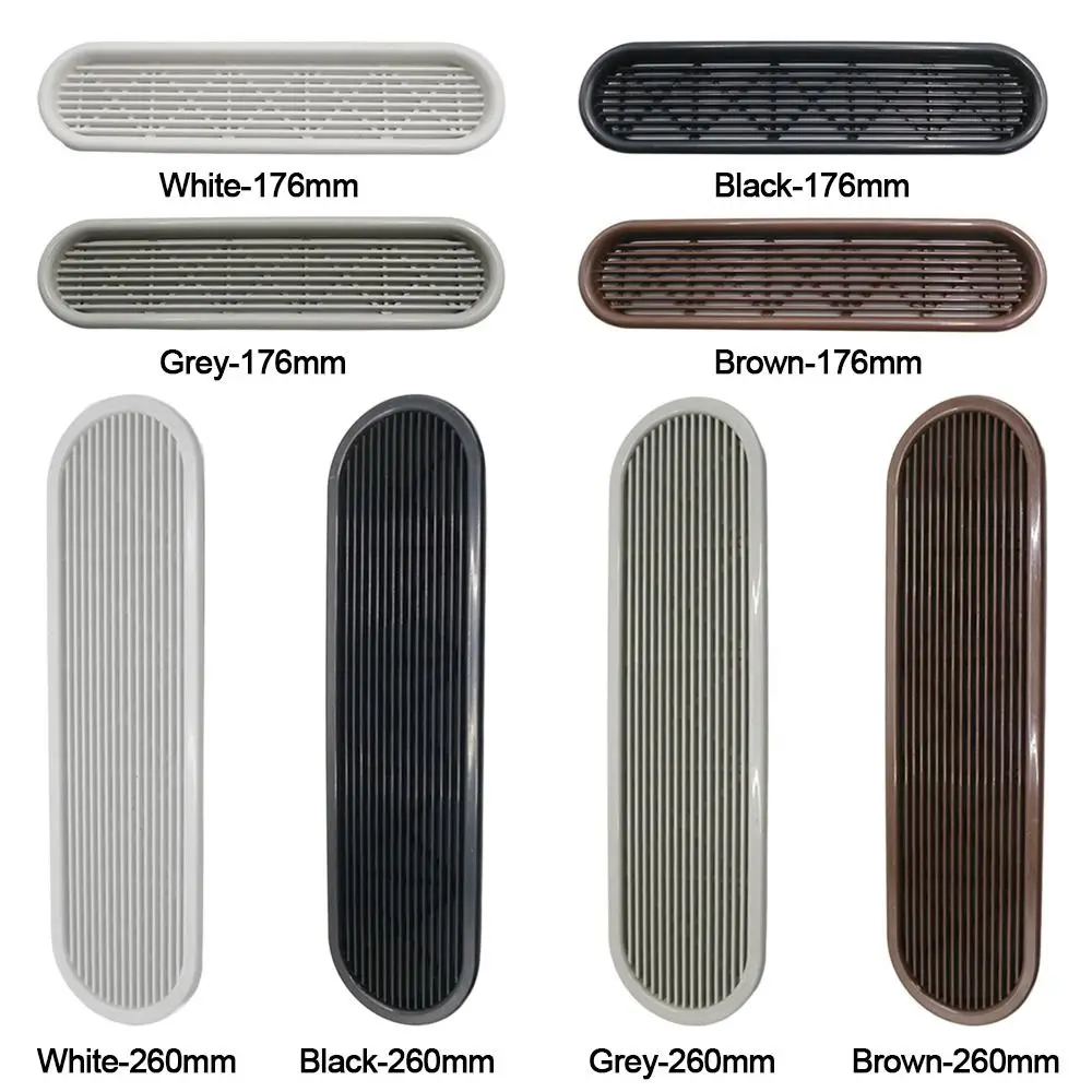 Heat Dissipation Rectangular Breathable Mesh Plastic Multiple Sizes Ventilation Grille Wardrobe Vent Wardrobes