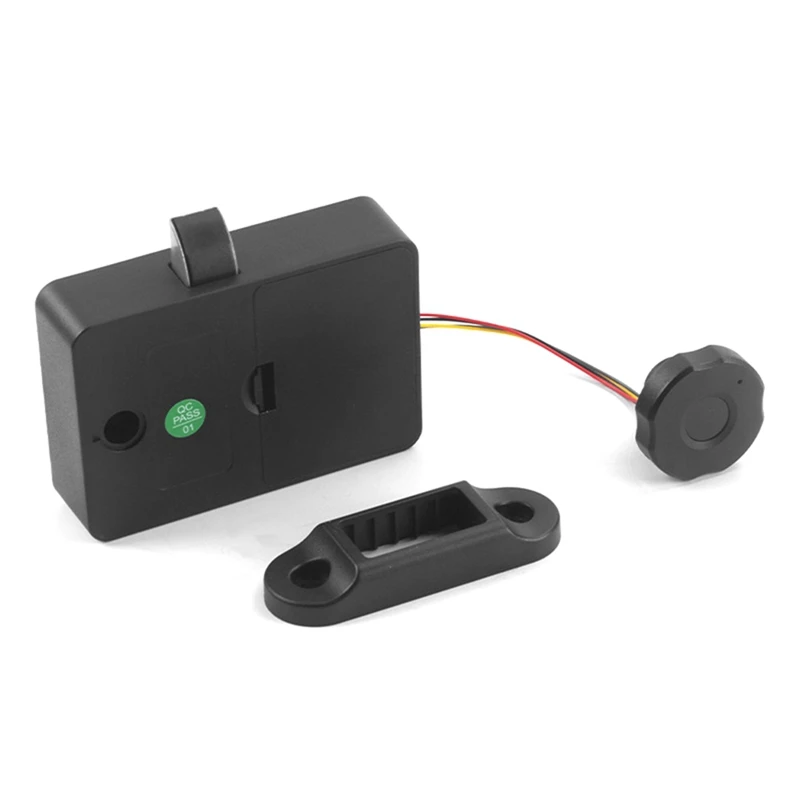 ABNO-Smart Fingerprint Drawer Lock Cabinet Furniture Electronic Keyless Induction Lock Locker Anti-Theft Password Lock