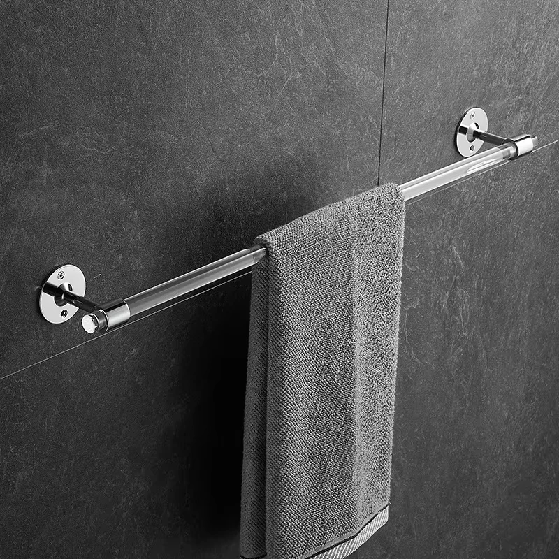 HONGDEC Vierteiliges, quadratisches Handtuchhalter-Set aus Metall zur Wandmontage, heißer Verkauf, Badezimmer-Accessoires