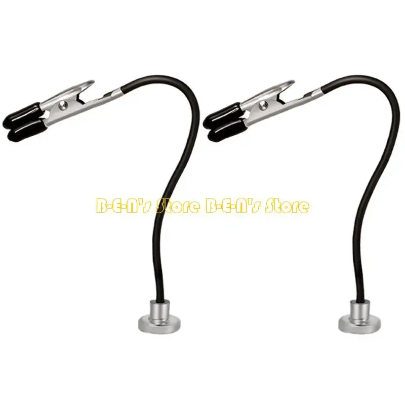 Y1AD Professional Electronics Repair Station With Swivels Gooseneck Clips Strong Magnet Mount Soldering Aid