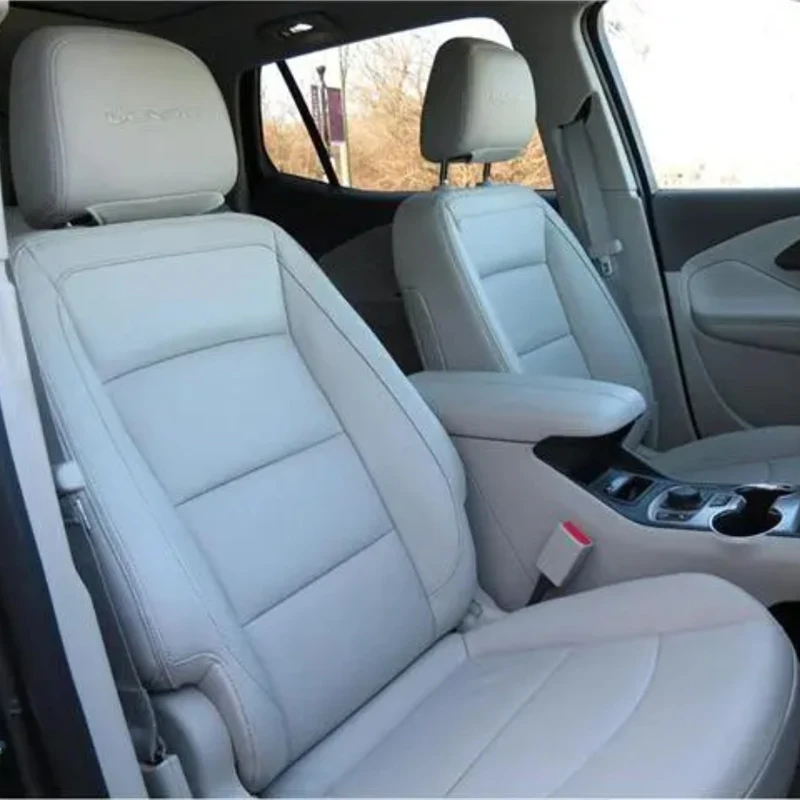 

Custom Fit Car Accessories Seat Covers for 2018-2024 GMC Terrain AT4 SLE SLT Denali 5 Seats Leather Full Set