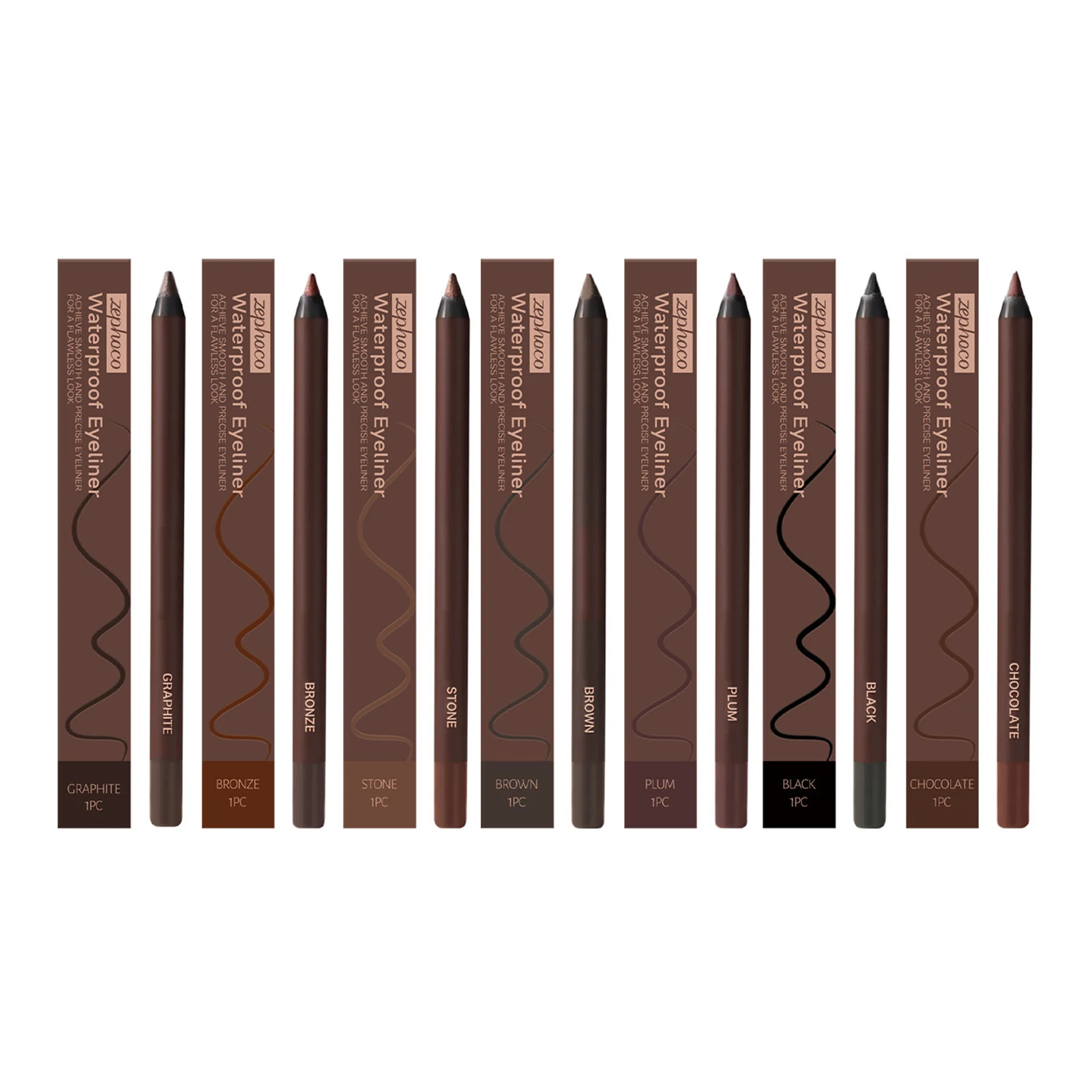 Eyeliner per il trucco degli occhi per le donne, senza germogli, eyeliner affilabile, regalo per il compleanno