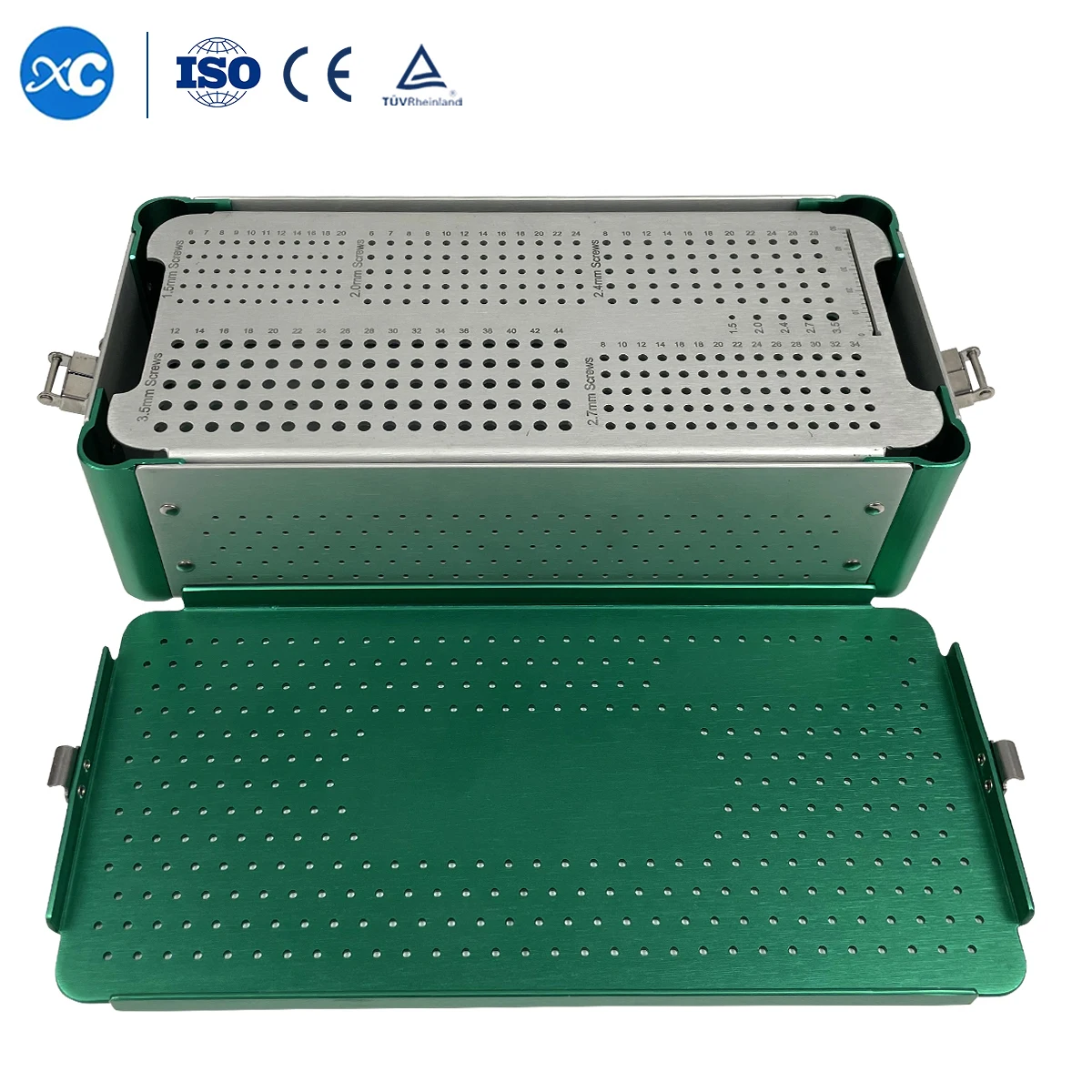 

Mini Micro Fragment System Trauma Plate Veterinary Orthopedic Implants locking Screw And Cortical Screws Box For Small Animals