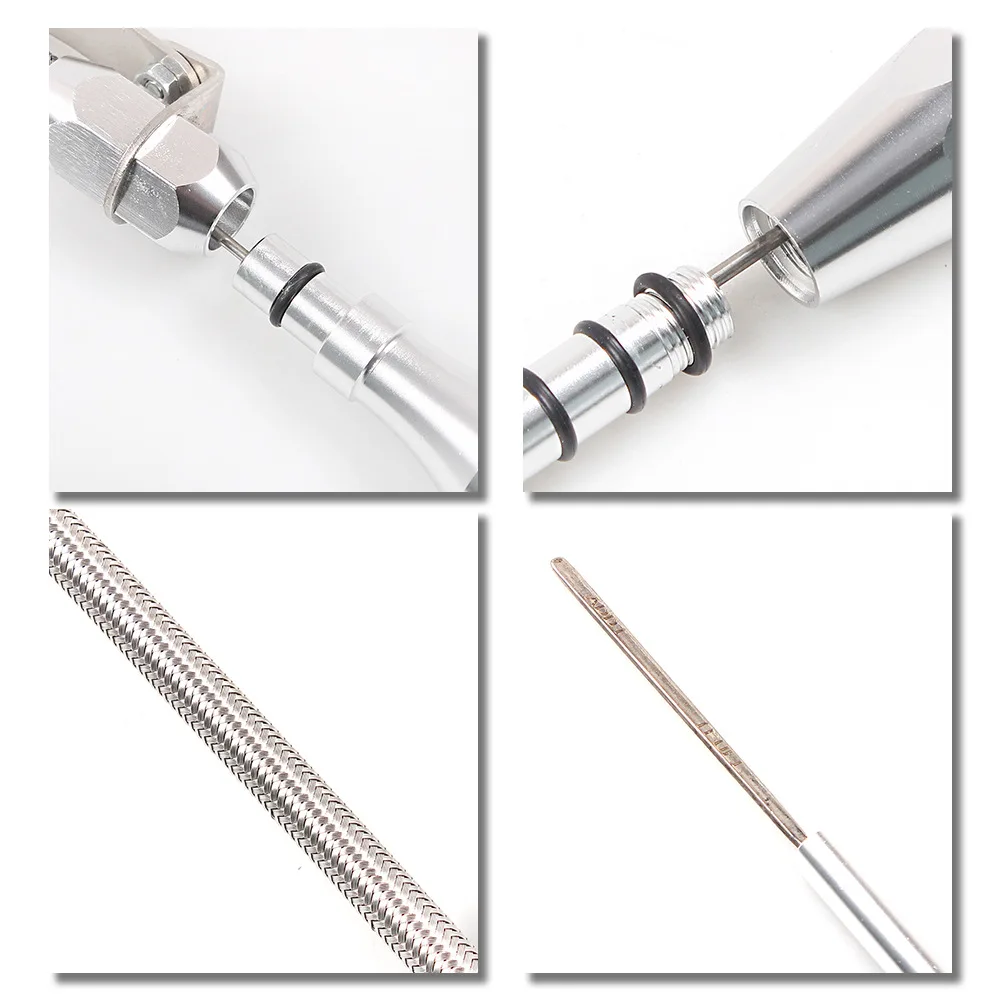 مقياس زيت من الفولاذ المقاوم للصدأ لاستبدال المحرك تشيفي SBC 305 327 350 383 #4