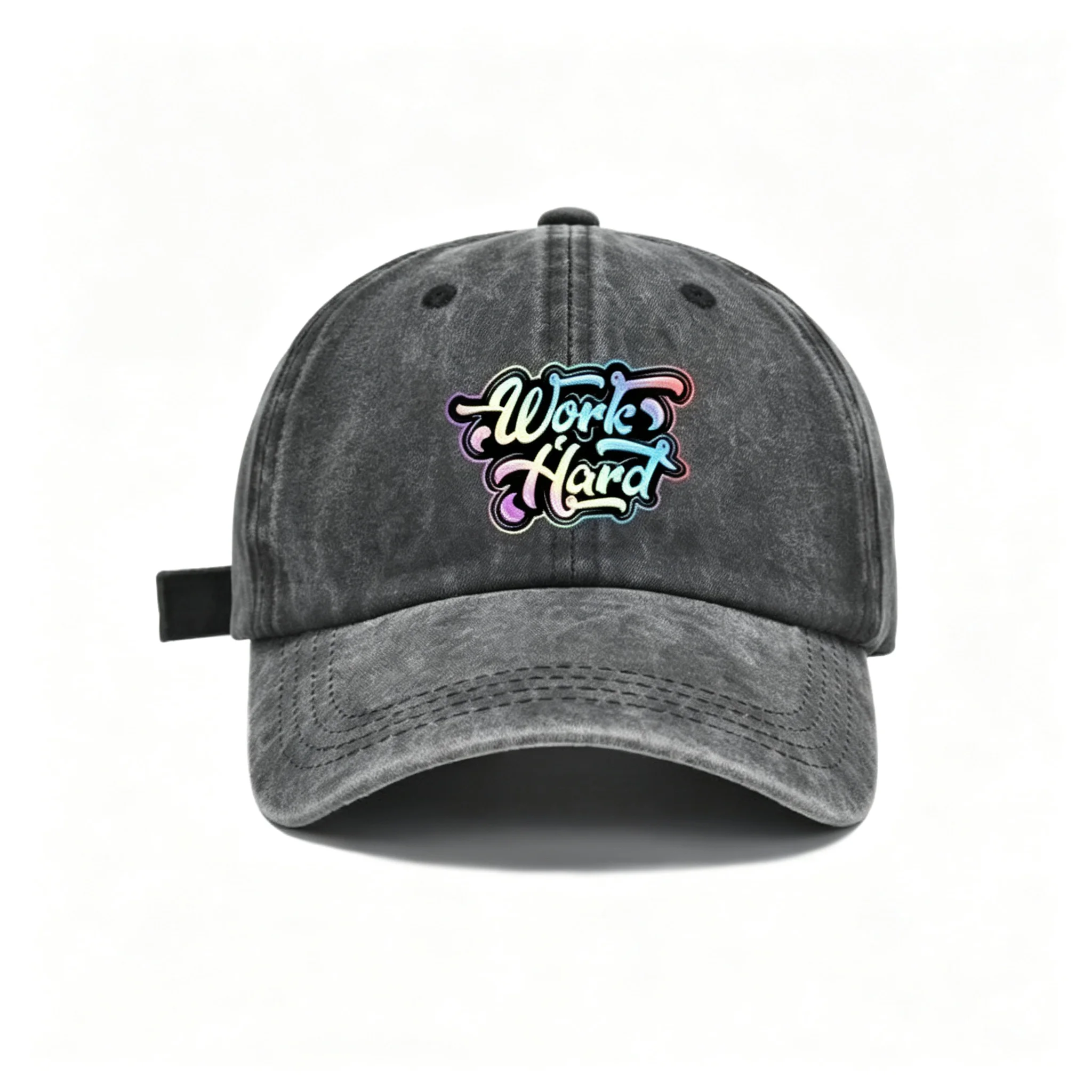 Vintage Washed Baseball Cap Adjustable Distressed Cotton Snapback Unisex Retro Dad Hat Casual Streetwear
