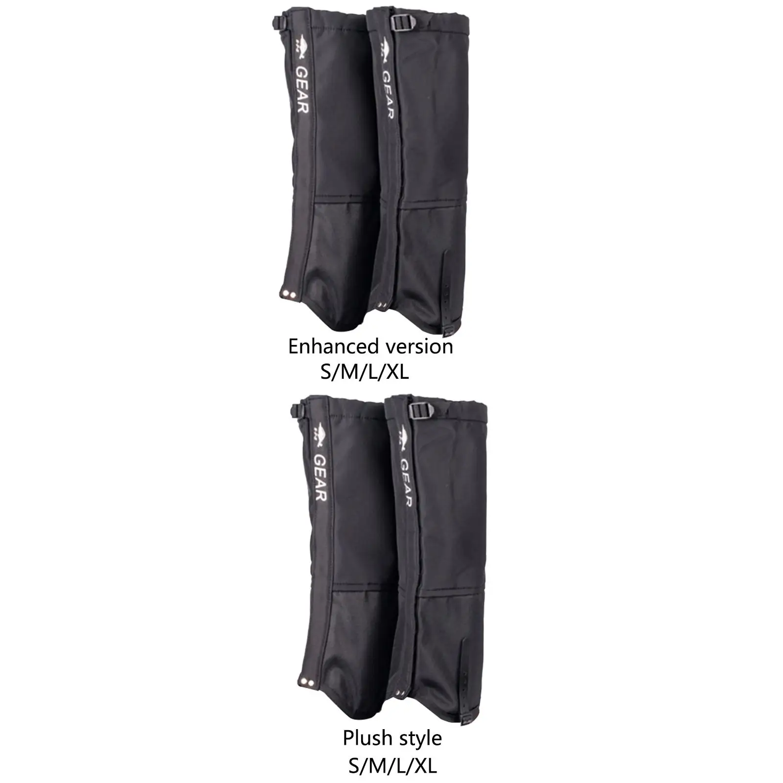 ขา Gaiters Snow Gaiters กันน้ํา Breathable รองเท้าเดินป่า Gaiters ขา Guards สําหรับเดินผู้ใหญ่ผู้ชายผู้หญิงกีฬากลางแจ้ง