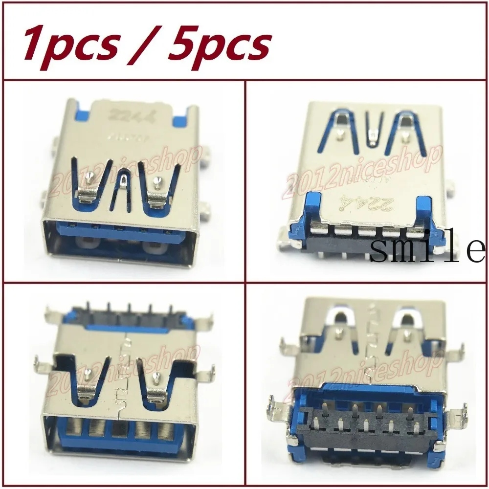Conector de puerto USB 3,0 OEM, conector Jack Plug para Lenovo ThinkPad L14 L15 Gen 1 2