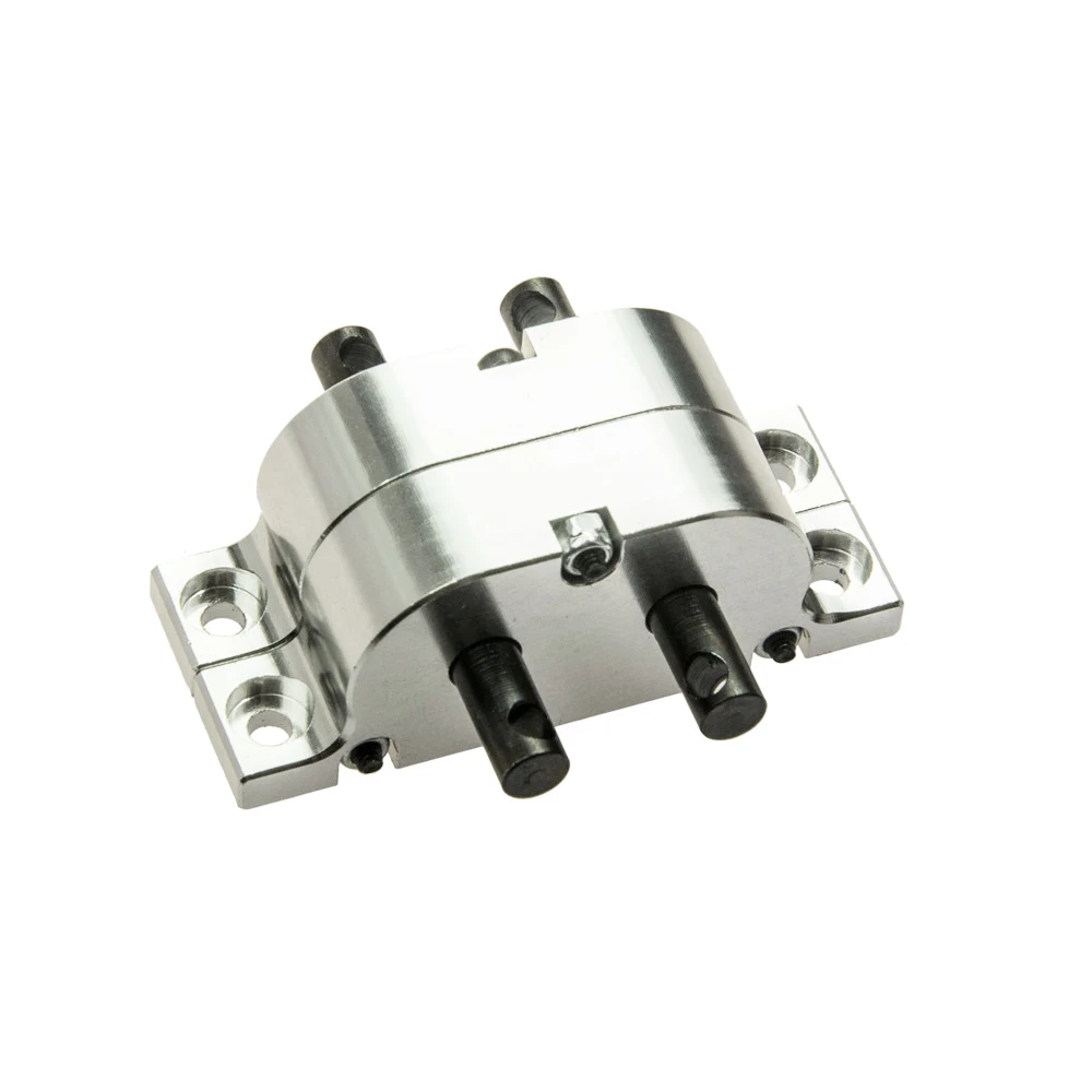 MIBIDAO Metal Transfer Case Gearbox Intermediate Fixing Plate for Axial SCX10 D90 1/10 RC Crawler Car Truck Model Upgrade Parts